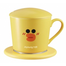 九阳 暖暖杯电热水杯加热杯垫恒温便携 Tea813 莎莉鸡迷你小容量一人用