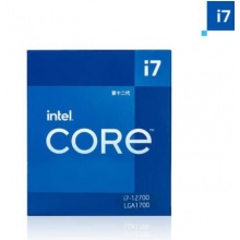 英特尔(Intel)i7-12700 12代 酷睿 处理器 12核20线程 单核睿频至高可达4.9Ghz 25M三级缓存 台式机CPU