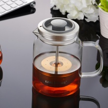 金灶（KAMJOVE） 小青柑玻璃茶壶泡茶壶 耐热玻璃茶具 茶水分离杯花茶壶飘逸杯 A76/560ml