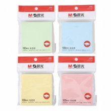 晨光 便利贴 粘性便签纸留言贴 76*76mm YS-10