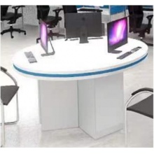 办公桌 圆形 1.6m*0.75m