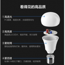 欧普 12W 螺口LED灯泡