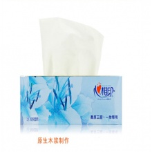 心相印 FT20090 抽纸 90抽 三层 270张/盒 一提6盒 一箱8提