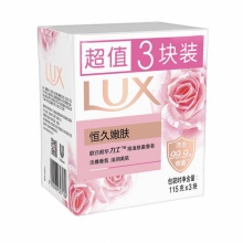 力士 娇肤香皂三块装 恒久嫩肤 115gx3