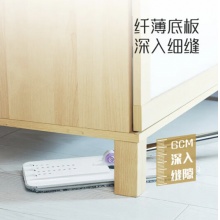 妙洁 刮刮桶刷刷乐 免手洗干湿两用平板拖把洗脱合一 共2块替换布