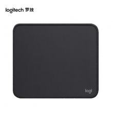 罗技(Logitech)办公小尺寸鼠标垫23202 约230*200*2mm 黑灰色