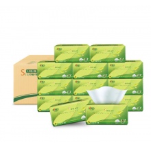 心相印 茶语丝享系列130抽三层塑装纸面巾 DT15130-6 12提/箱