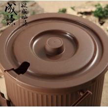 茶水桶塑料小号茶桶过滤抗压隔渣分离垃圾茶盘排水茶桶成谦 2078
