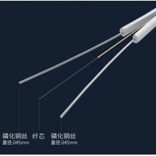 胜为 室内光纤皮线GJXFH-1Xn蝶形皮线光缆 室内自承式单模 1芯2钢丝 低烟无卤 500米/轴 白色 BGJX1050
