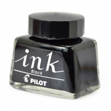 百乐 非碳素墨水 不堵笔钢笔墨水30ml 黑色蓝黑蓝色红色 INK-30