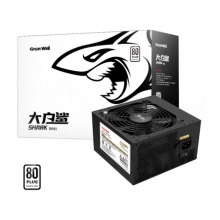 长城(Great Wall)额定500W 大白鲨600S白牌电源（80PLUS白牌/双显卡接口/宽电压/温控风扇/主动PFC）