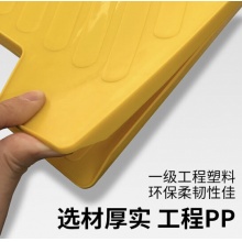 黄色指示牌（小心地滑）