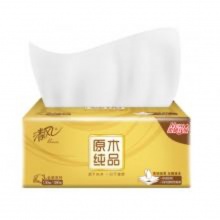 清风 金装抽纸 130抽/包 48包/箱