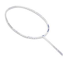李宁 羽毛球拍全碳素小白拍轻量高磅WS79s白色已穿线