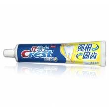 佳洁士 强根固齿牙膏清新口气 140g清爽薄荷含氟防蛀