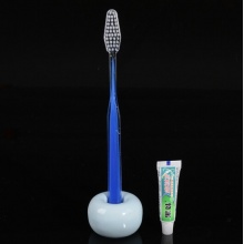 酒店宾馆客房用品 一次性牙具 牙刷牙膏二合一套批发 旅行者袋装黑妹6克牙具 1个