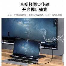 晶华 HDMI转DP转换器连接线 Z182G
