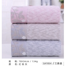 金号 GA1185H 加厚纯棉毛巾 100%棉 70*34cm 粉色