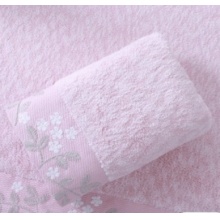 金号 GA1185H 加厚纯棉毛巾 100%棉 70*34cm 粉色