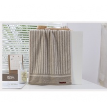 金号 毛巾 TS1401H 70*34cm 纯棉 95g 一条装 棕色  