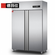 德玛仕 热风循环高温消毒柜 立式商用 餐厅酒店厨房用 大容量 不锈钢双门餐具消毒碗柜 RTD980PD-1