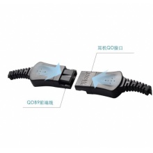 北恩 适配器 呼叫中心话务员耳机配件 主动降噪适配器 QD-B9