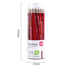 得力58173_50支HB皮头六角杆铅笔(混)