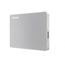 东芝(TOSHIBA)2.5寸移动硬盘 Flex系列 USB3.2 Gen1 尊贵银 兼容Mac 2TB