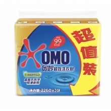 奥妙 99超效香皂 肥皂 洗衣皂226g*3(新老包装随机发货)