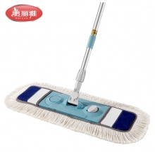 美丽雅 棉线拖把平板商用物业保洁酒店瓷砖特大号尘推拖头墩布65cm