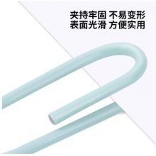 得力(deli)29mm莫兰迪彩色回形针 3# 160枚/筒0038-A