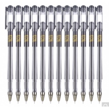 晨光 AGP69208 0.5mm 孔庙祈福系列陶瓷球珠全针管中性笔 黑色