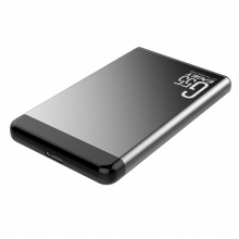 忆捷 USB3.0移动硬盘G55 2.5英寸全金属文件数据备份存储安全高速防震 1TB 2TB
