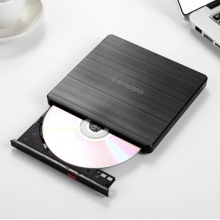 联想 8倍速 外置光驱 外置DVD刻录机 移动光驱 外接光驱 黑色 GP70N