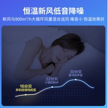 科龙 新风增氧空调 1.5匹 新一级能效 16分贝轻音 变频冷暖 壁挂式挂机 KFR-35GW/LD1-X1