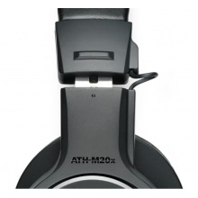 铁三角 入门级专业头戴式耳机 直播监听耳机有线耳机 ATH-M20X