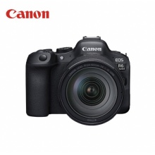 佳能 EOS R6 Mark II R6二代 新标准全画幅微单相机R62 L级24-105标准镜头 三脚架 UV镜 内存卡 相机包套装