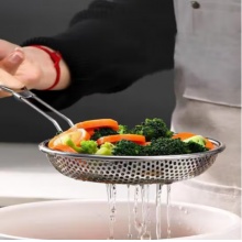 竹把笊篱10寸钢网