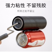 爱丽思 可撕式滚筒粘毛器滚刷替换纸 强粘款 黑长款 1滚刷+16替芯