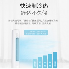 格力 变频新三级天丽柜机 KFR-72LW(72530)FNhAu-B3(皓雪白)