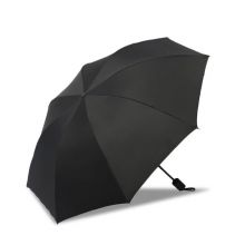 天堂伞全自动雨伞女折叠晴雨两用伞男女黑胶防晒太阳伞防紫外线雨伞批发 手动无胶款商务遮雨伞-黑色适合