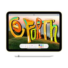 Apple iPad 第10代 10.9英寸平板电脑 2022年款 256GB WLAN版A14芯片iPadOS MPQ83CH/A 银色