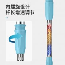 美丽雅 旋转拖把 免手洗拖地神器吸水双驱动手压甩水地拖墩布桶共2拖布