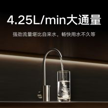小米 净水器家用净水机 1600G 厨下式直饮机 六级过滤 5年RO反渗透