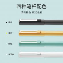 晨光 0.5mm黑色中性笔 直液式全针管签字笔 1支 ARPB1801