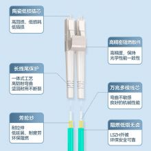 山泽 光纤跳线 万兆LC-LC多模双芯OM3 10米 20米 30米 50米
