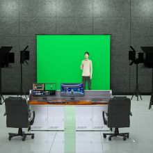 泰视 网络直播间 便携式直播抠像一体机 直播微课录制设备