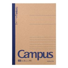 国誉(KOKUYO)Campus无线装订A5记事本牛皮纸系列 8mm点线*21行 40张1本颜色随机WCN-CNB3415