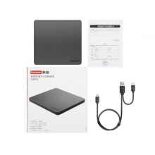 联想(Lenovo)8倍速 铝合金材质 Type-C/USB接口 外置DVD刻录机 DB85