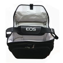 佳能(Canon)EOS单反相机包 中级单肩斜跨摄影包 黑色